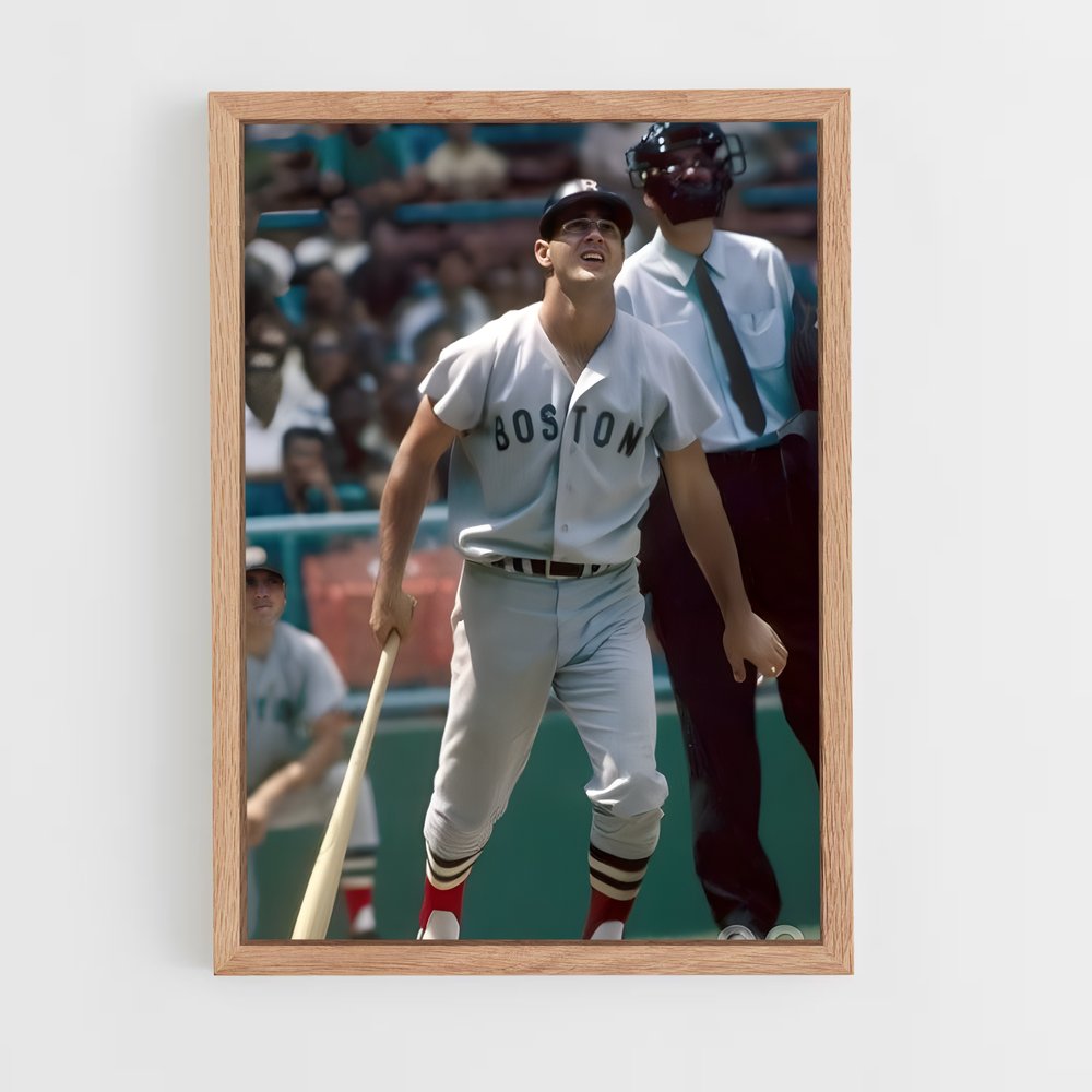 ap-carl yastrzemski-1 cadre Bois clair