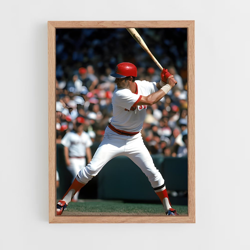 ap-carl yastrzemski-2 cadre Bois clair