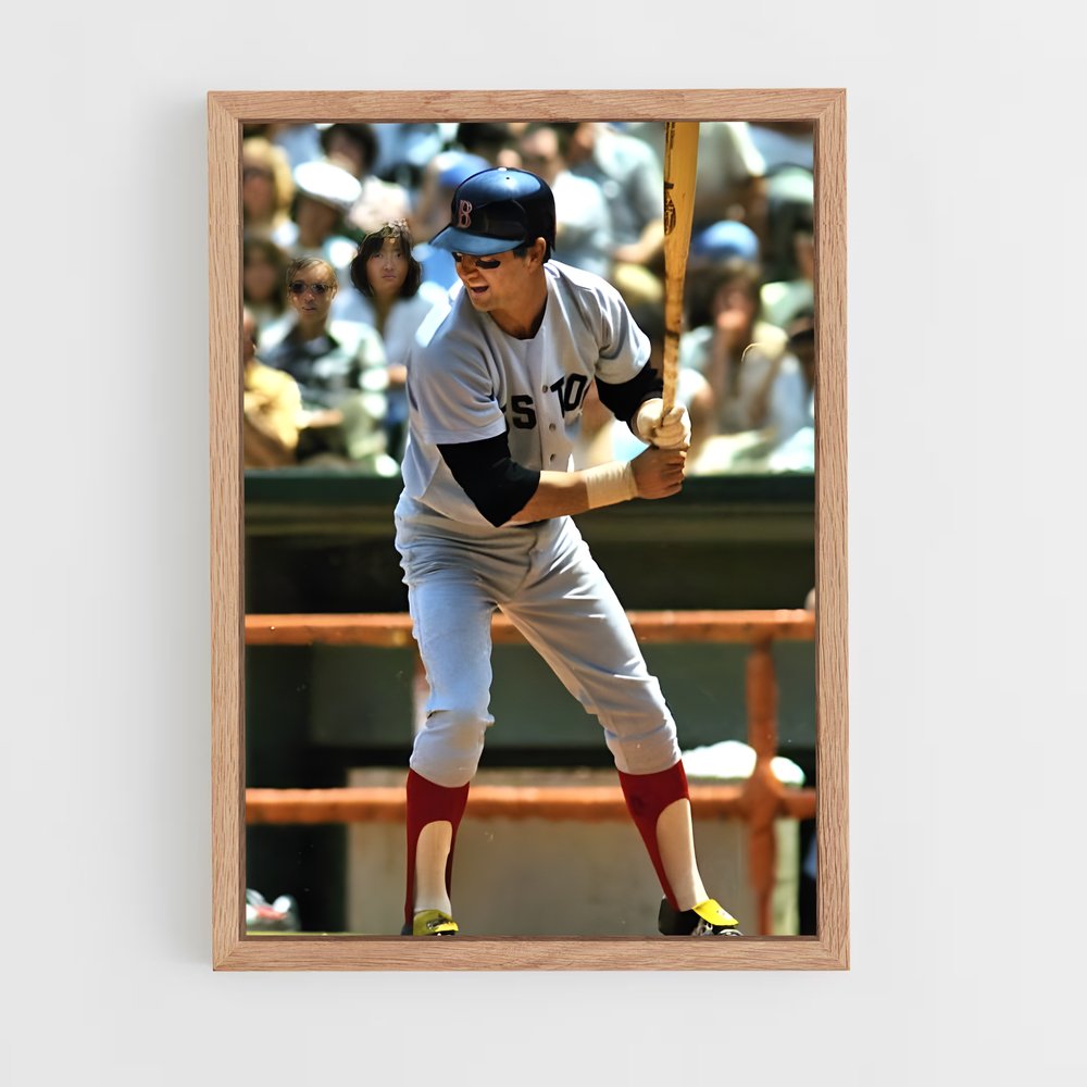 ap-carl yastrzemski-4 cadre Bois clair