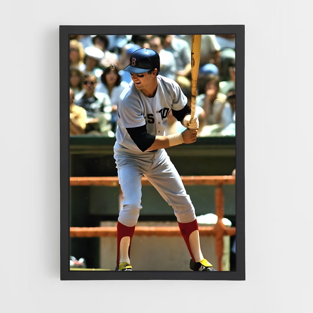 ap-carl yastrzemski-4 cadre Noir