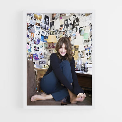 ap-carla bruni-3 cadre Blanc