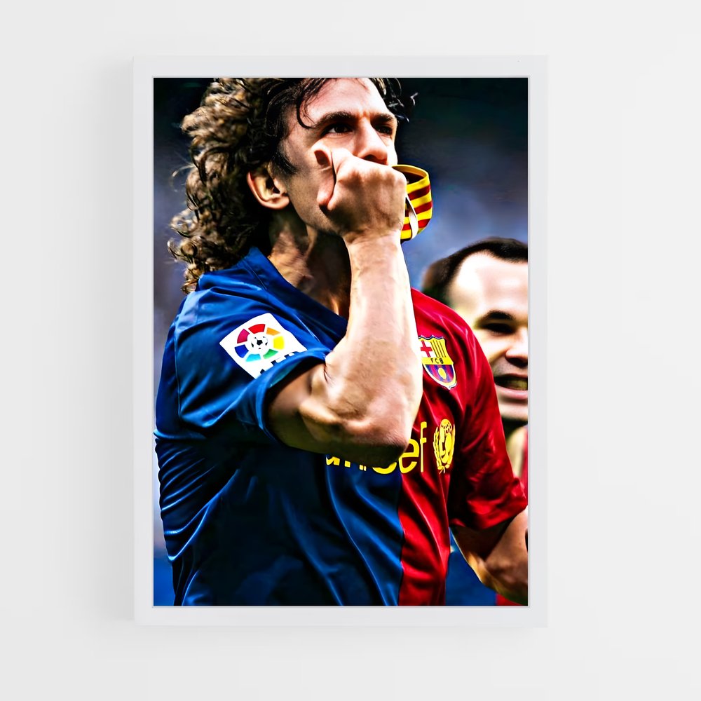 ap-carles puyol-13 cadre Blanc