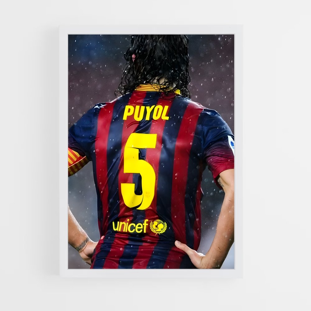 ap-carles puyol-5 cadre Blanc