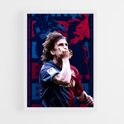 ap-carles puyol-9 cadre Blanc
