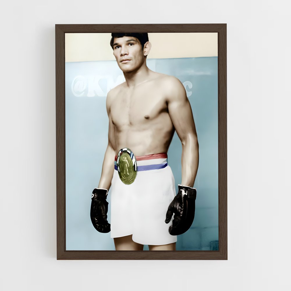 ap-carlos monzon-1 cadre Bois foncé