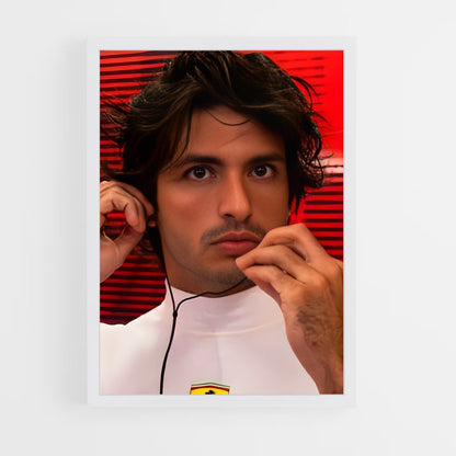 ap-carlos sainz-7 cadre Blanc