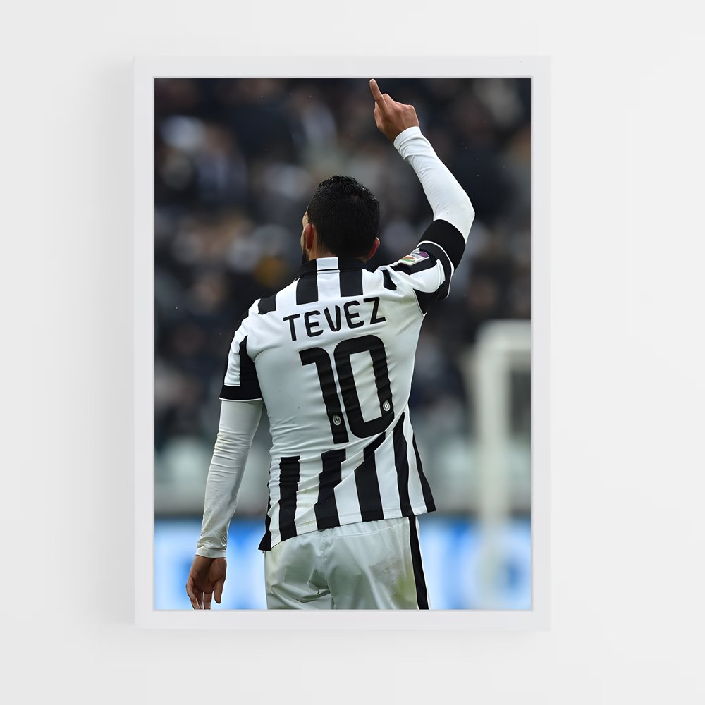 ap-carlos tevez-5 cadre Blanc