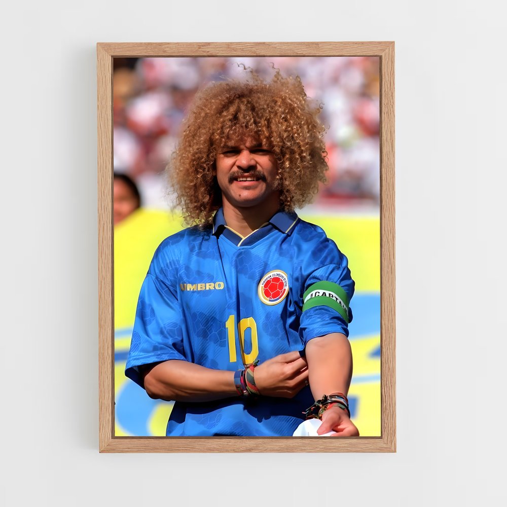 ap-carlos valderrama-3 cadre Bois clair