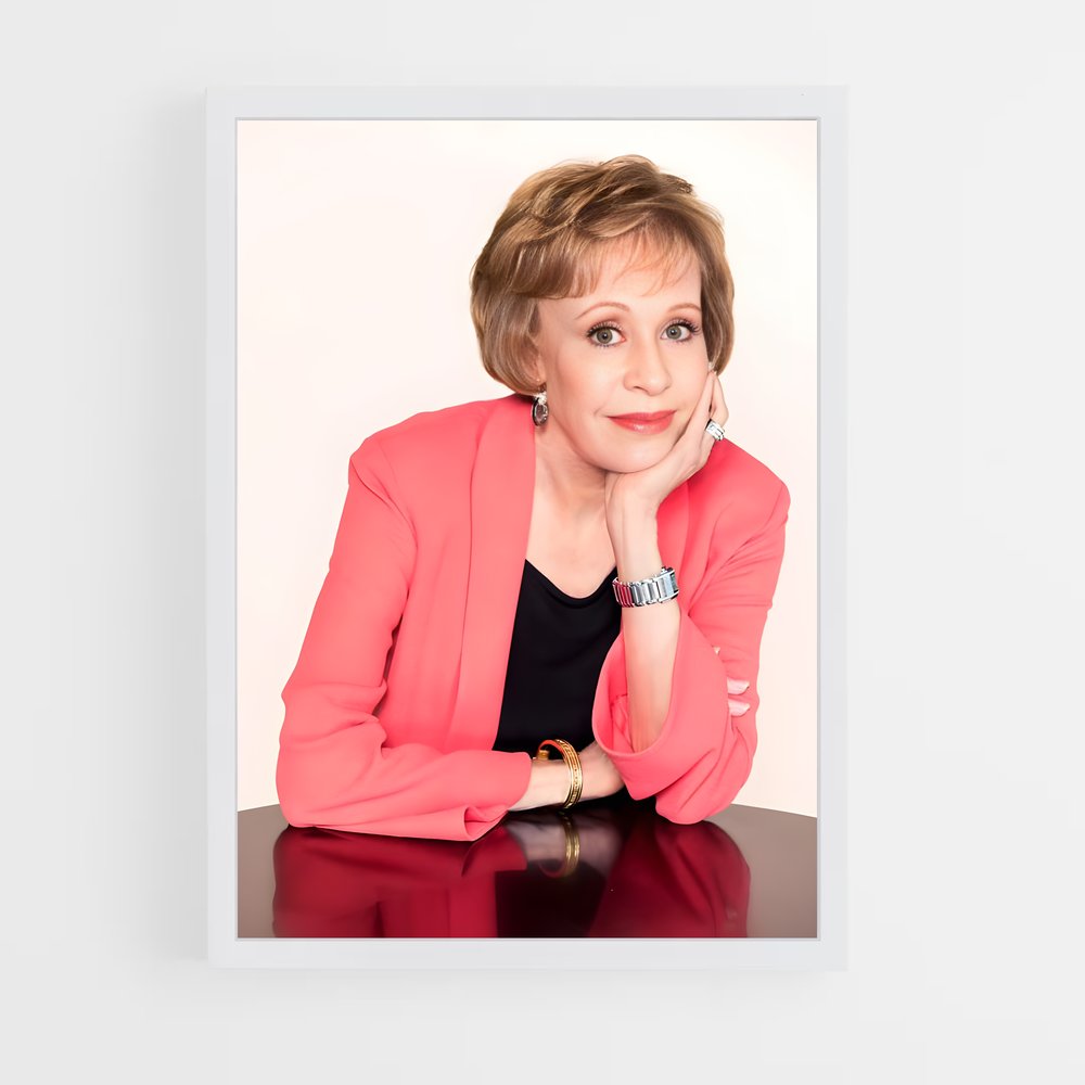 ap-carol burnett-6 cadre Blanc