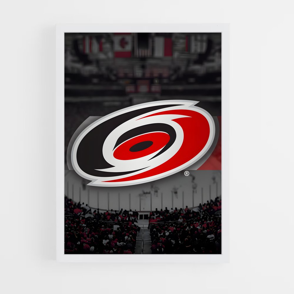 ap-carolina hurricanes-3 cadre Blanc