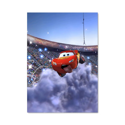 Poster Vol dans les Nuages