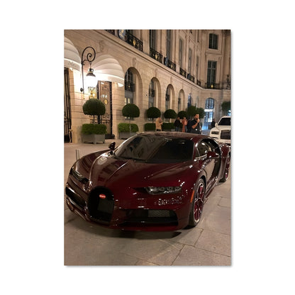 Poster La Coccinelle Rouge