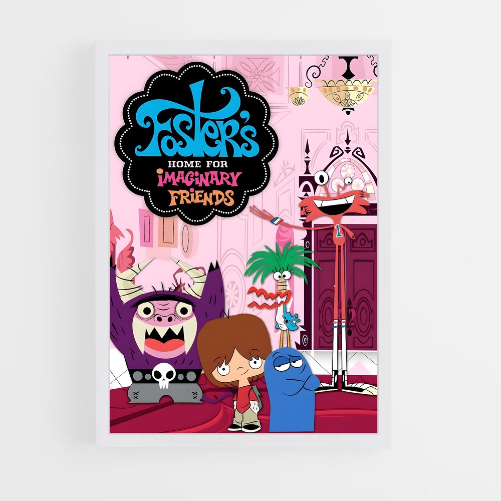 ap-cartoon network-6 cadre Blanc