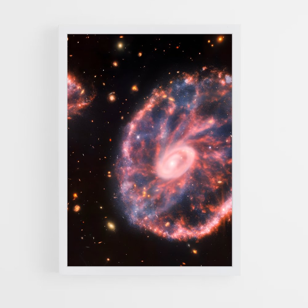 ap-cartwheel galaxy-1 cadre Blanc
