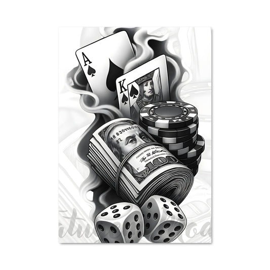 Poster Casino chips 43