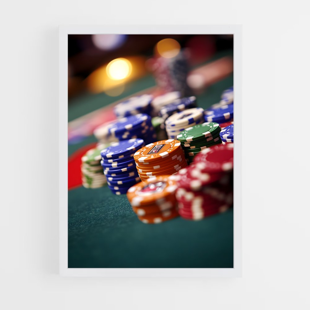 ap-casino chips-12 cadre Blanc