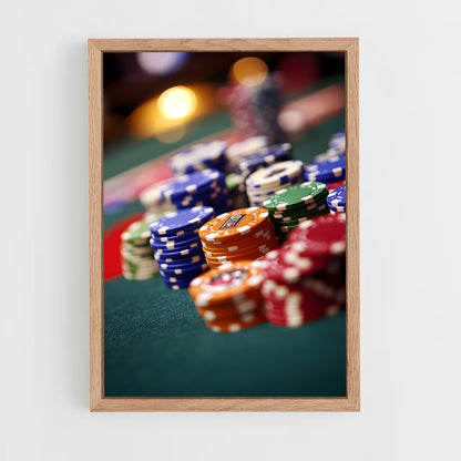 ap-casino chips-12 cadre Bois clair