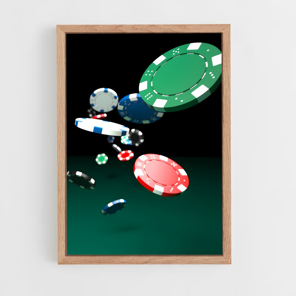 ap-casino chips-2 cadre Bois clair