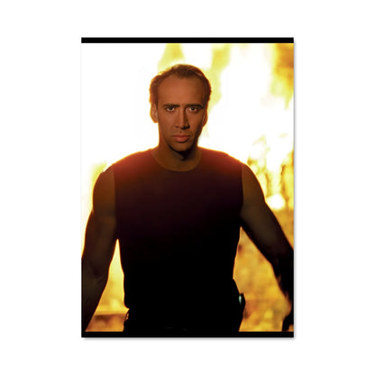 Poster Flammes Noires