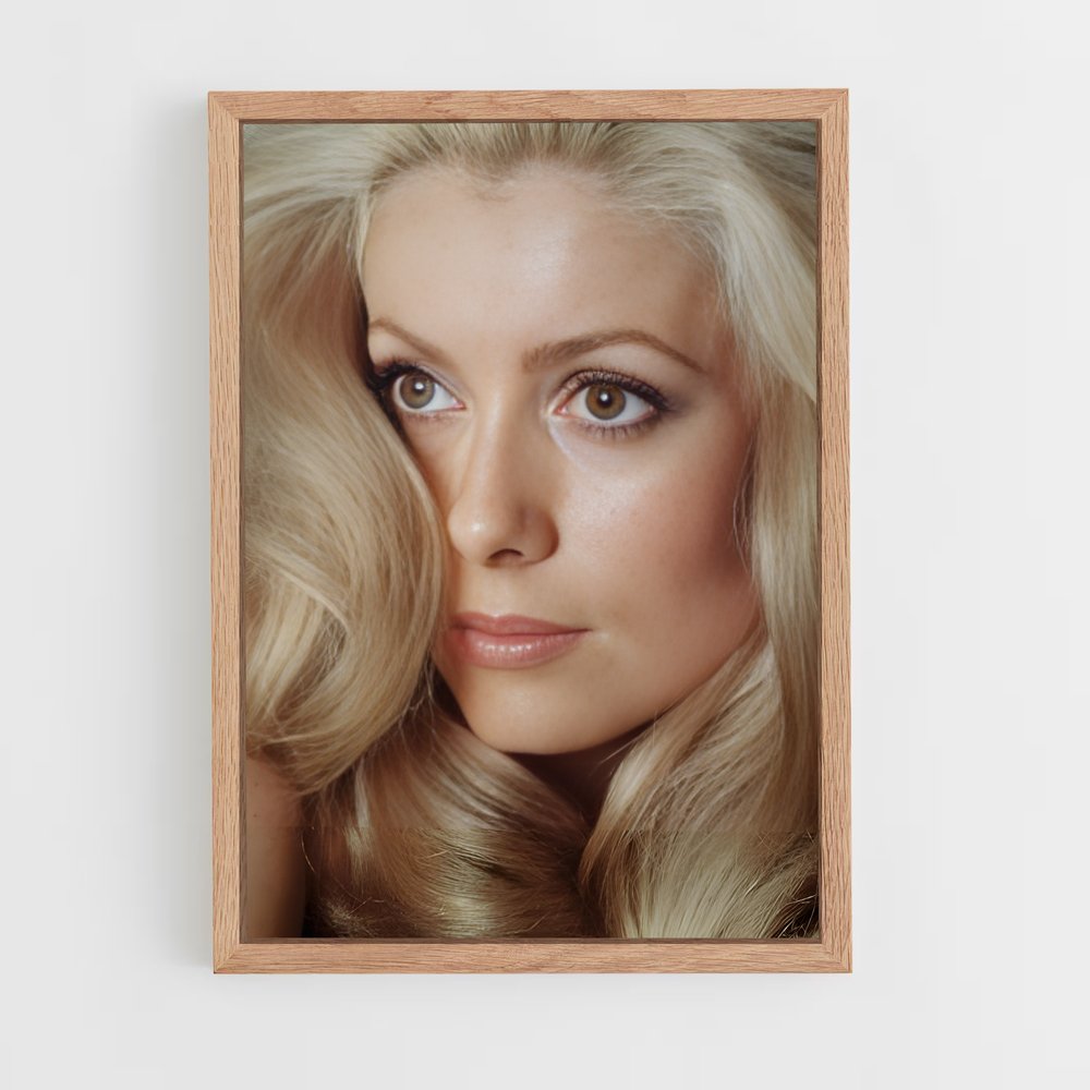 ap-catherine deneuve-6 cadre Bois clair