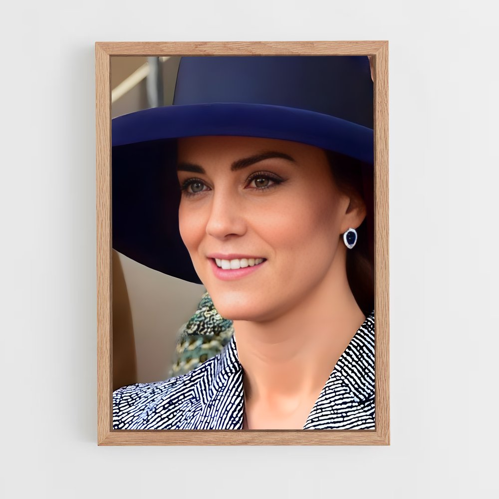 ap-catherine princess of wales-11 cadre Bois clair