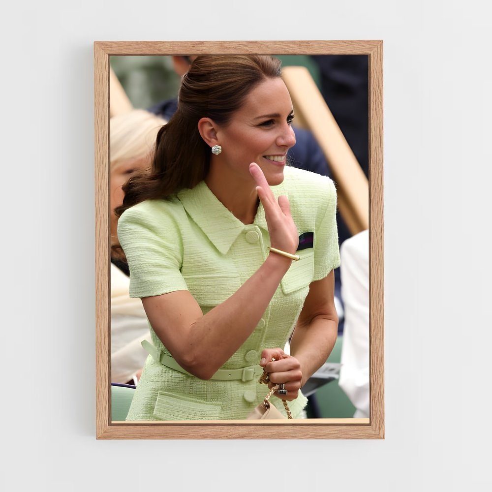 ap-catherine princess of wales-4 cadre Bois clair