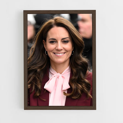 ap-catherine princess of wales-6 cadre Bois foncé