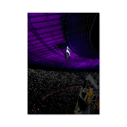 Poster Lumière Violette