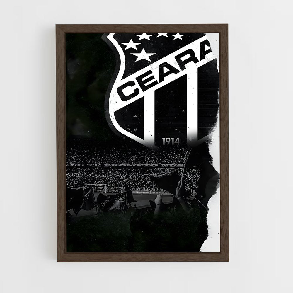 ap-ceara sporting club-13 cadre Bois foncé