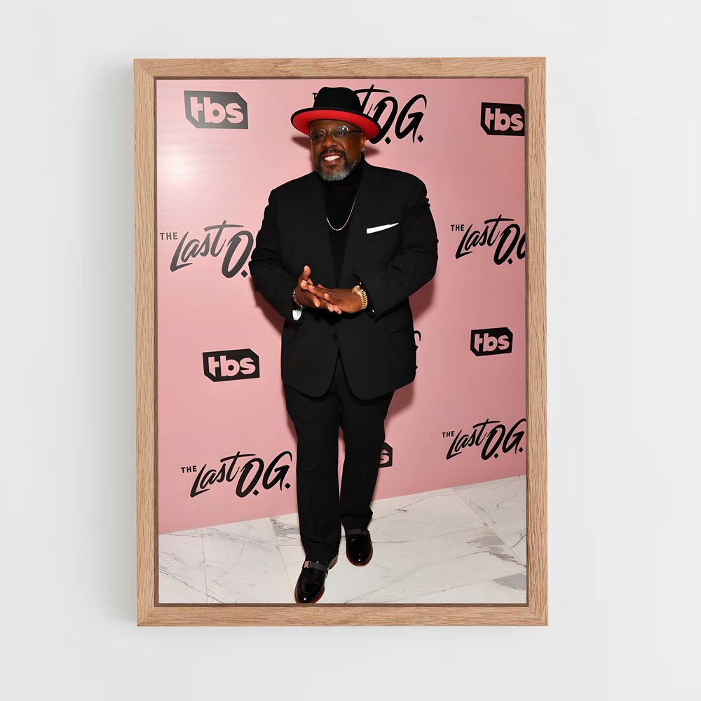 ap-cedric the entertainer-10 cadre Bois clair