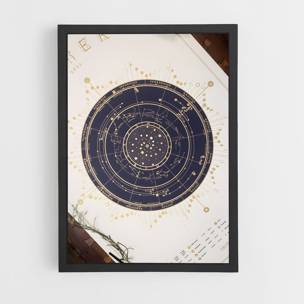 ap-celestial map-2 cadre Noir