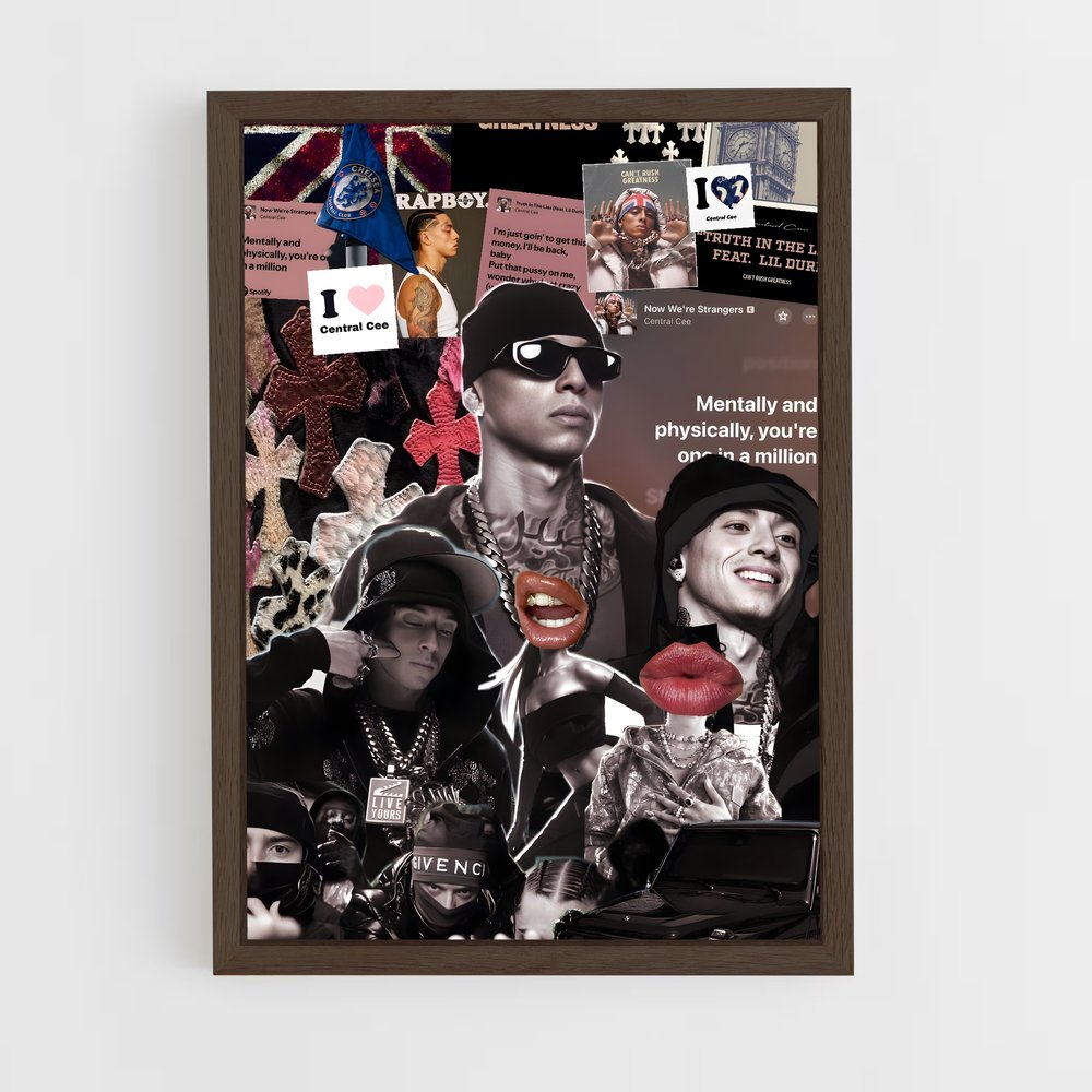 ap-central cee-1 cadre Bois foncé