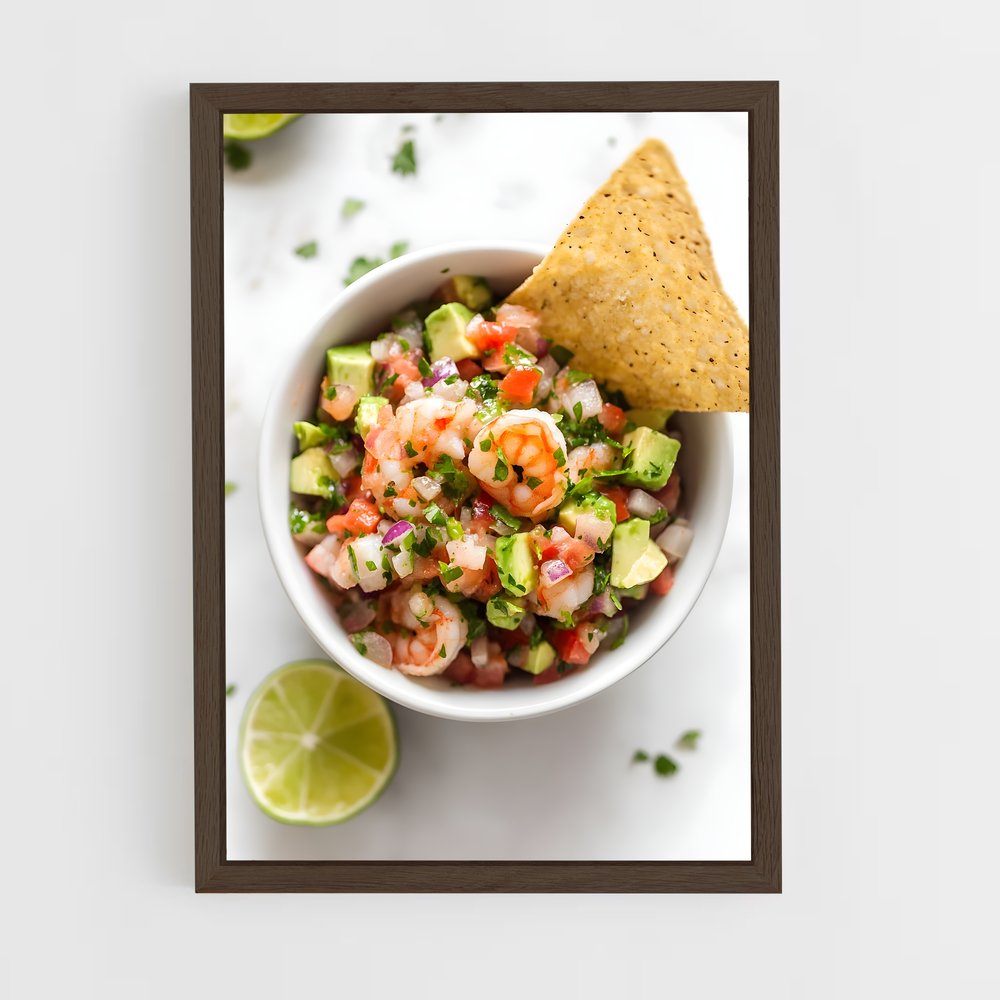 ap-ceviche-1 cadre Bois foncé