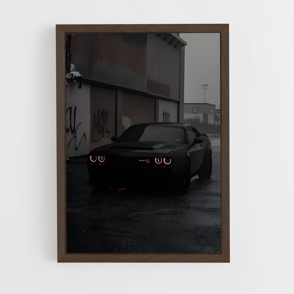 ap-challenger srt demon-9 cadre Bois foncé