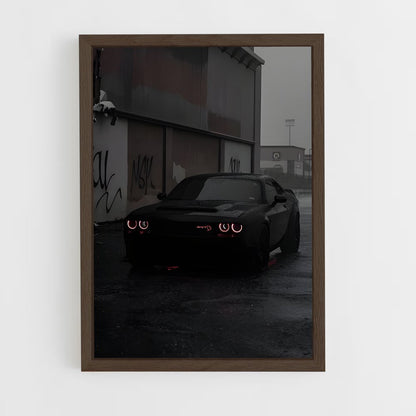 ap-challenger srt demon-9 cadre Bois foncé