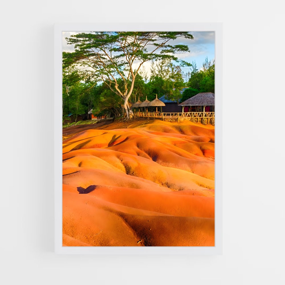 ap-chamarel coloured earths-3 cadre Blanc
