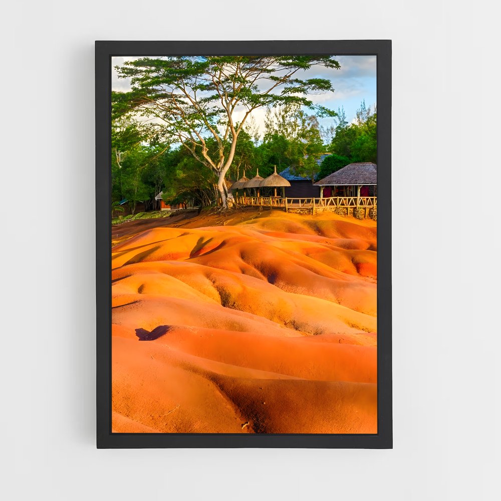 ap-chamarel coloured earths-3 cadre Noir