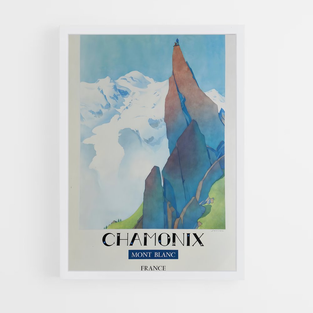 ap-chamonix 1924-2 cadre Blanc