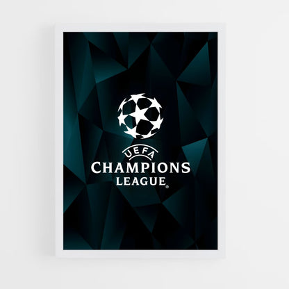 ap-champions league flag-2 cadre Blanc