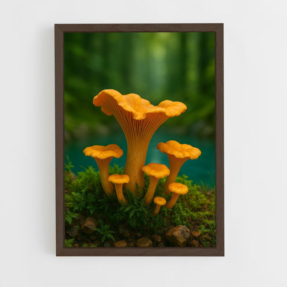 ap-chanterelle-1 cadre Bois foncé