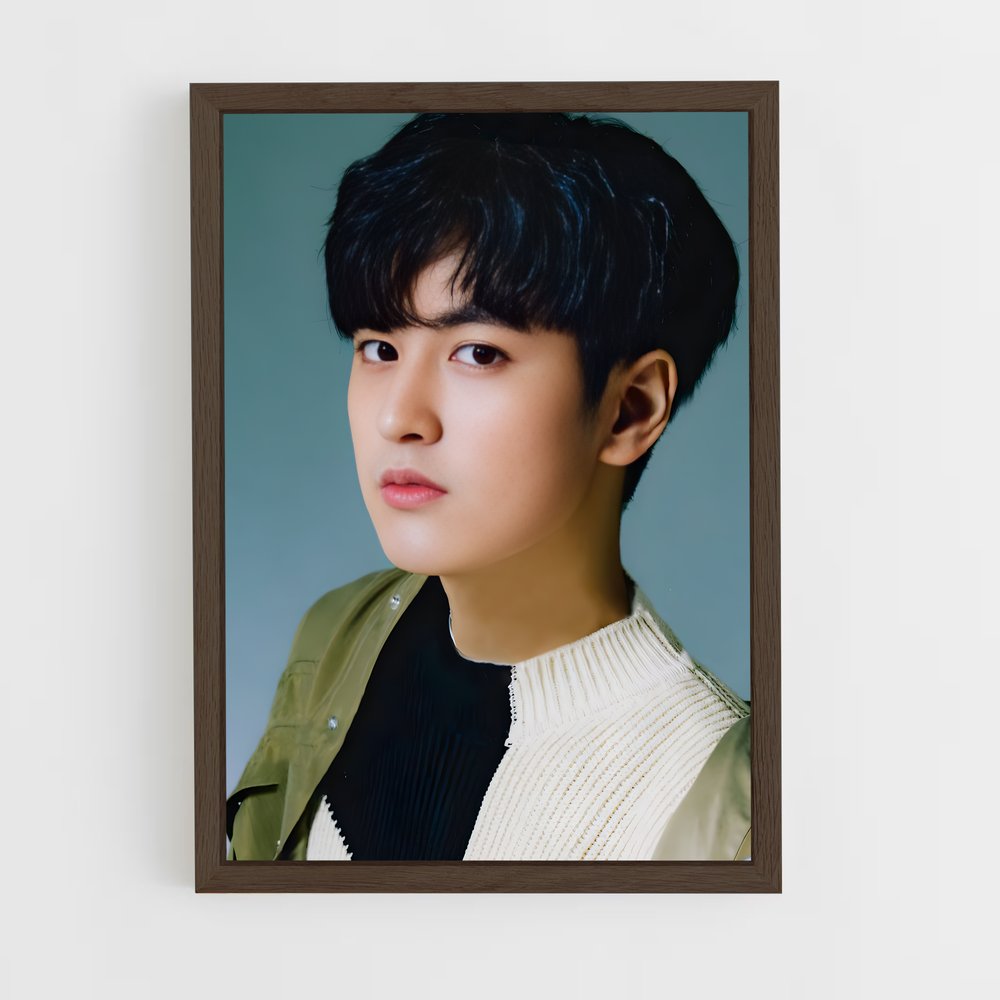 ap-chanwoo-9 cadre Bois foncé