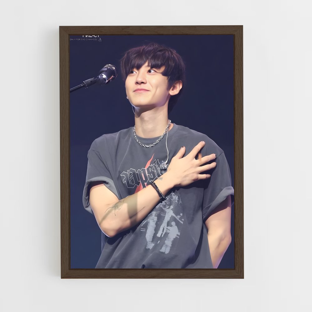 ap-chanyeol-13 cadre Bois foncé