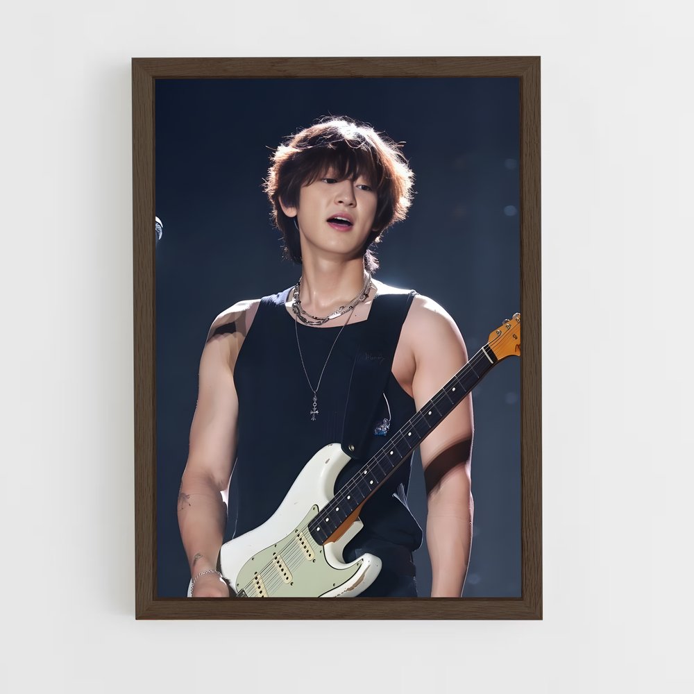 ap-chanyeol-9 cadre Bois foncé