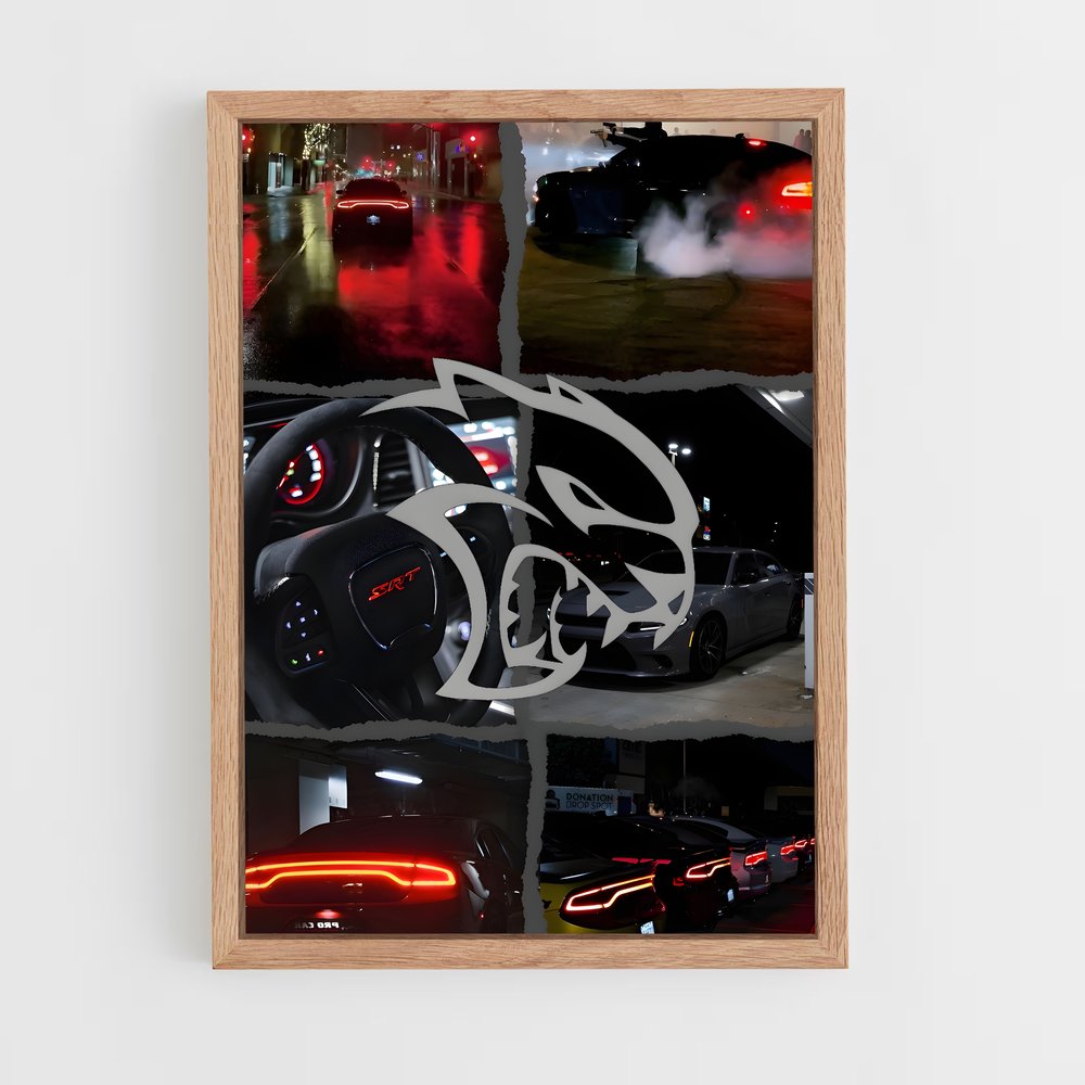 ap-charger srt hellcat redeye-3 cadre Bois clair