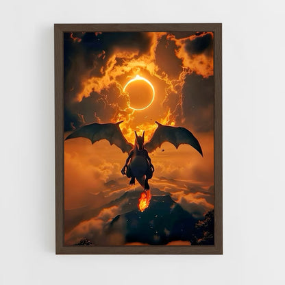 ap-charizard-4 cadre Bois foncé