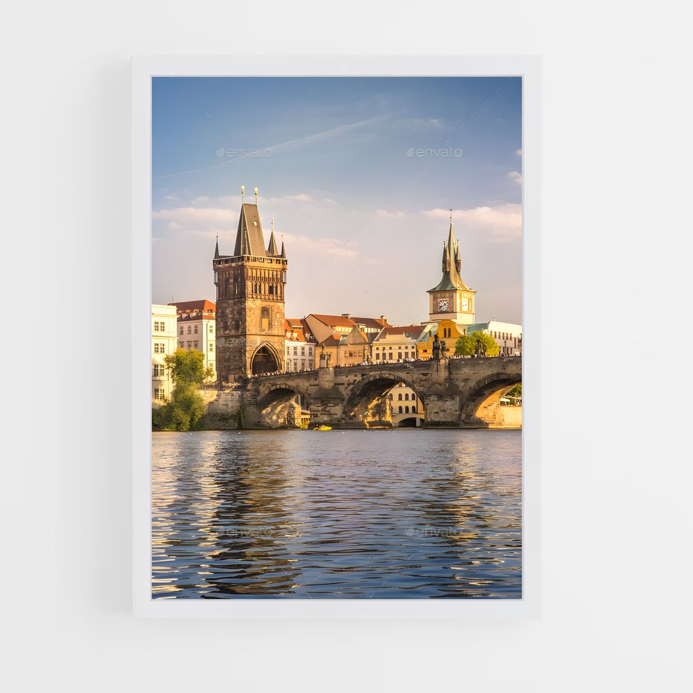 ap-charles bridge-3 cadre Blanc