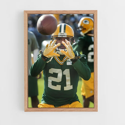 ap-charles woodson-4 cadre Bois clair