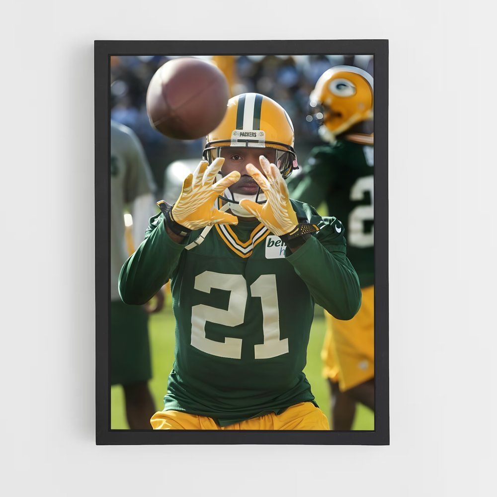 ap-charles woodson-4 cadre Noir