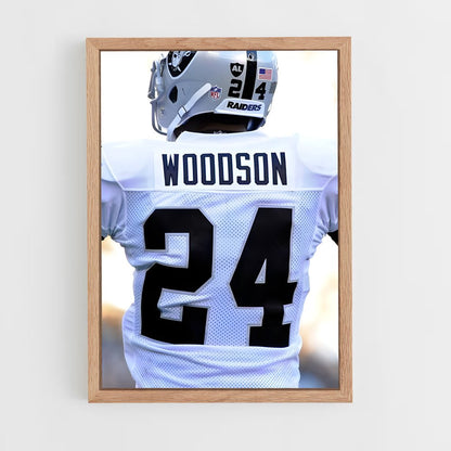 ap-charles woodson-5 cadre Bois clair