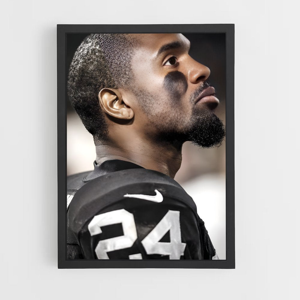 ap-charles woodson-6 cadre Noir